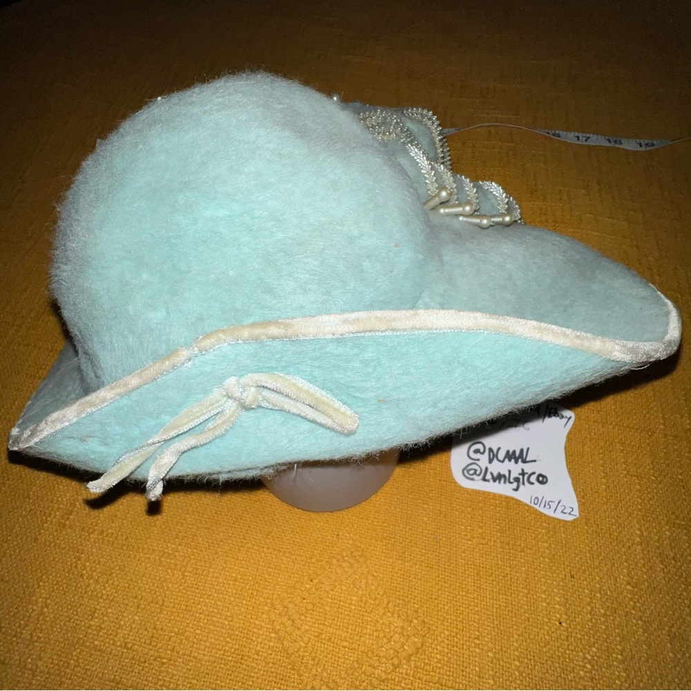 Vintage Phil Strann saucer wide brim OTT Felt Hat